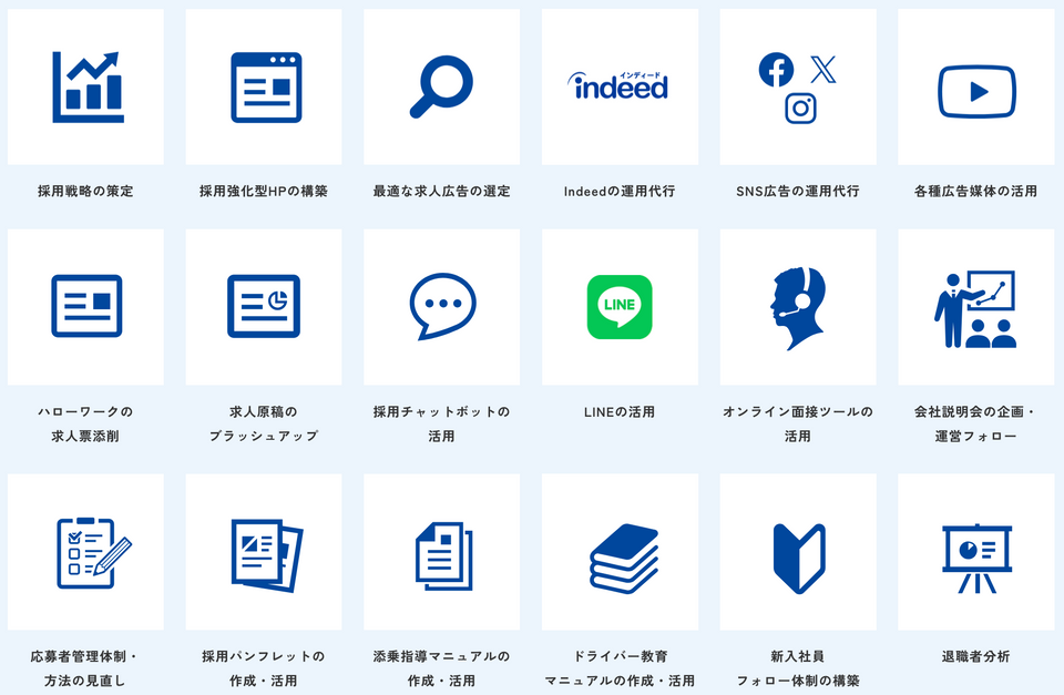 戦略策定から実行まで一貫したサポート