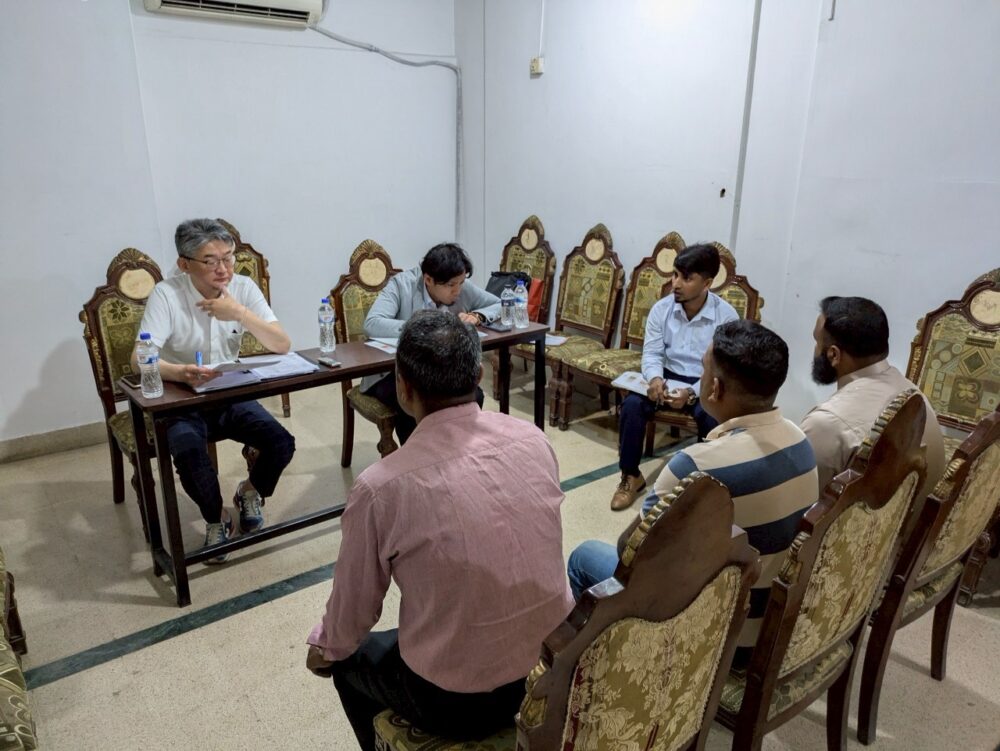 バングラデシュ面接風景